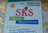 Sks Flower Decoration