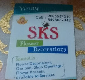 Sks Flower Decoration