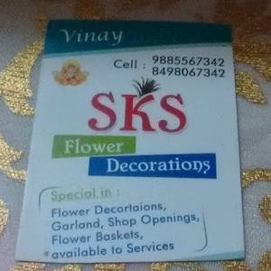 Sks Flower Decoration