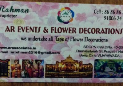 A R Events & Flower Decorations