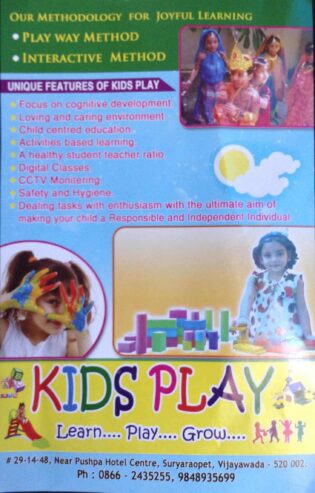 Kids Play Preprimary School