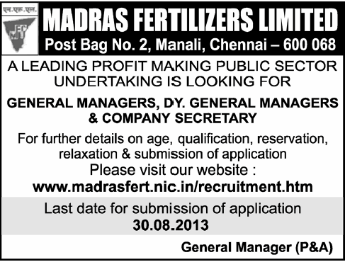 Madras Fertilizers Ltd